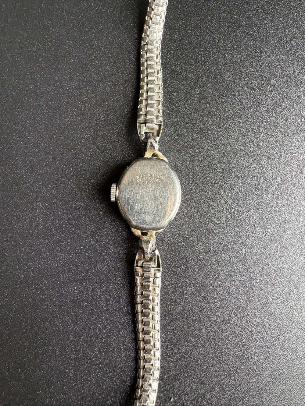 Longine‎ Silver-Tone Women's Vintage Bracelet Watch Swiss Made